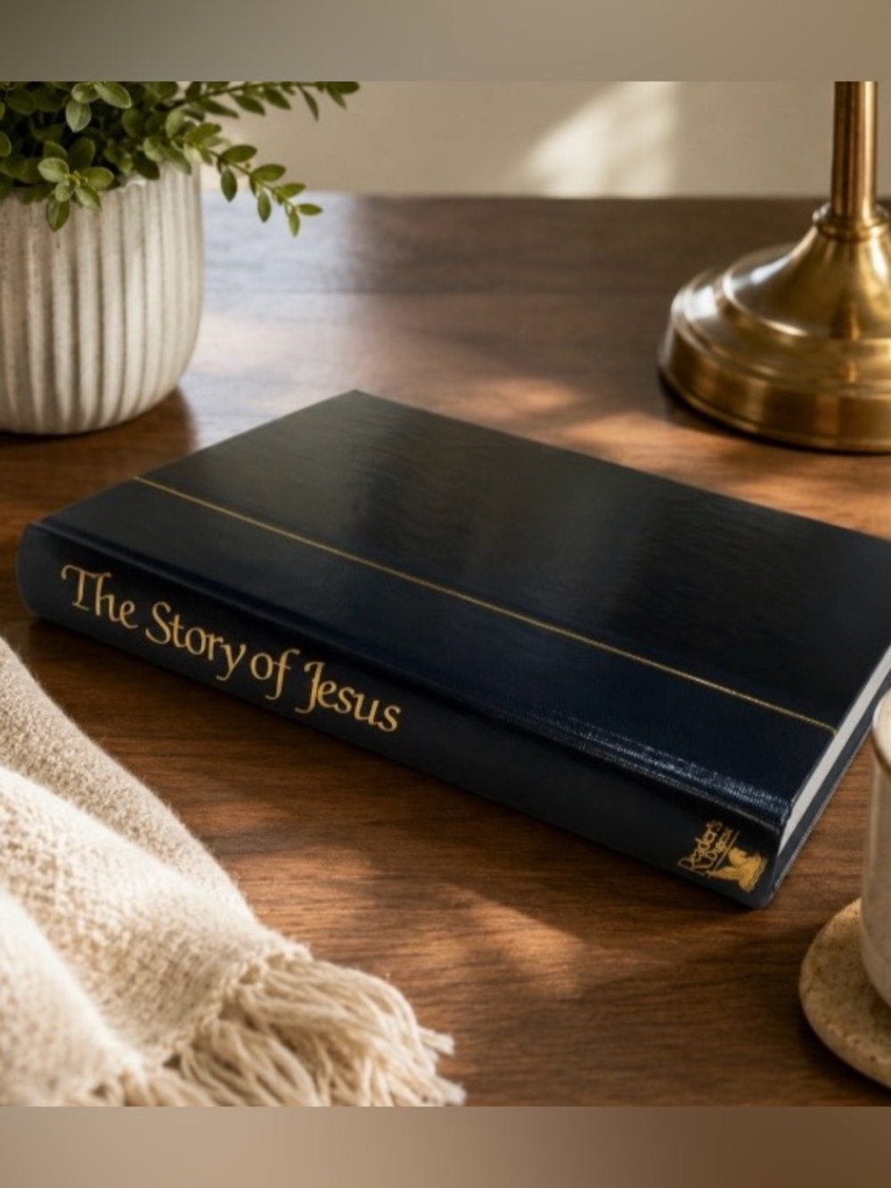Readers Digest The Story of Jesus Hardcover Christian Coffee Table Book 1993 VTG
